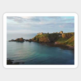 Dunnottar Castle Sunrise Sticker